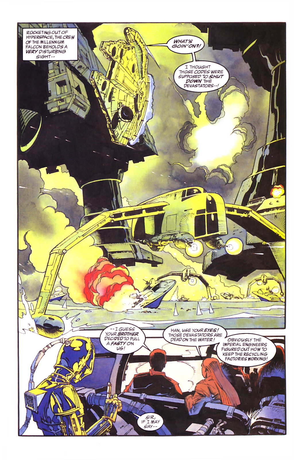 Read online Star Wars: Dark Empire comic -  Issue #6 - 9