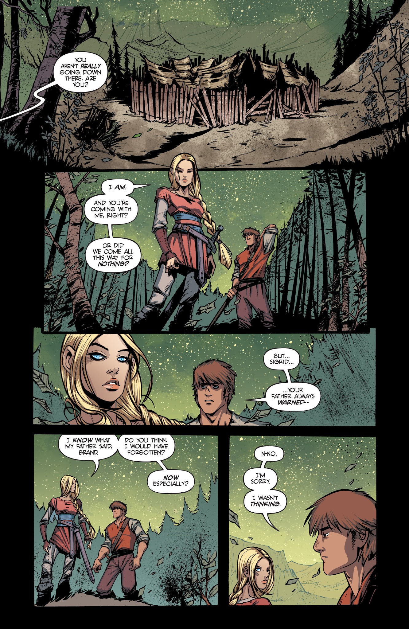 Read online Brides of Helheim comic -  Issue #1 - 3