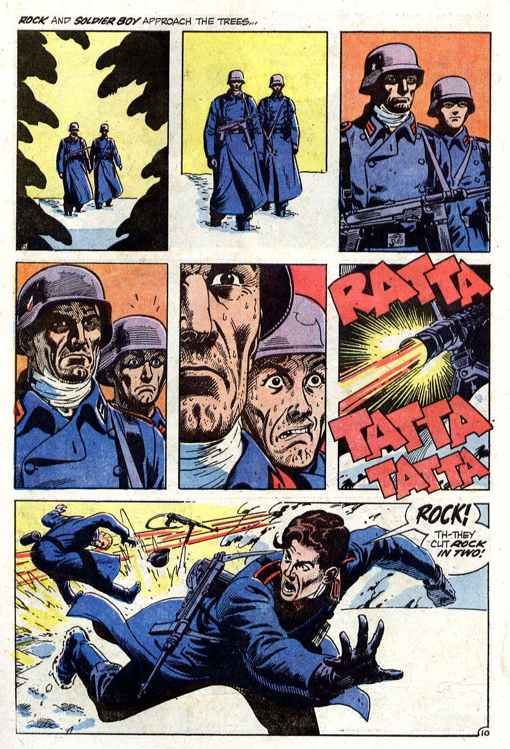 Read online Our Army at War (1952) comic -  Issue #246 - 14