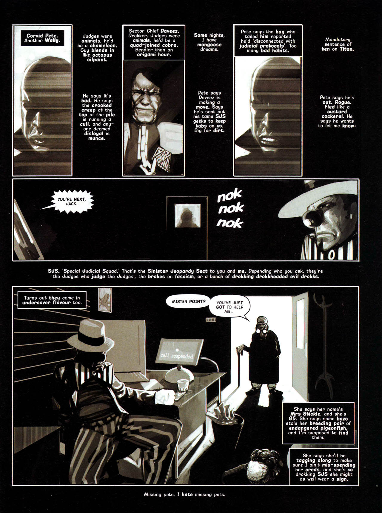 Read online Judge Dredd Megazine (Vol. 5) comic -  Issue #238 - 43