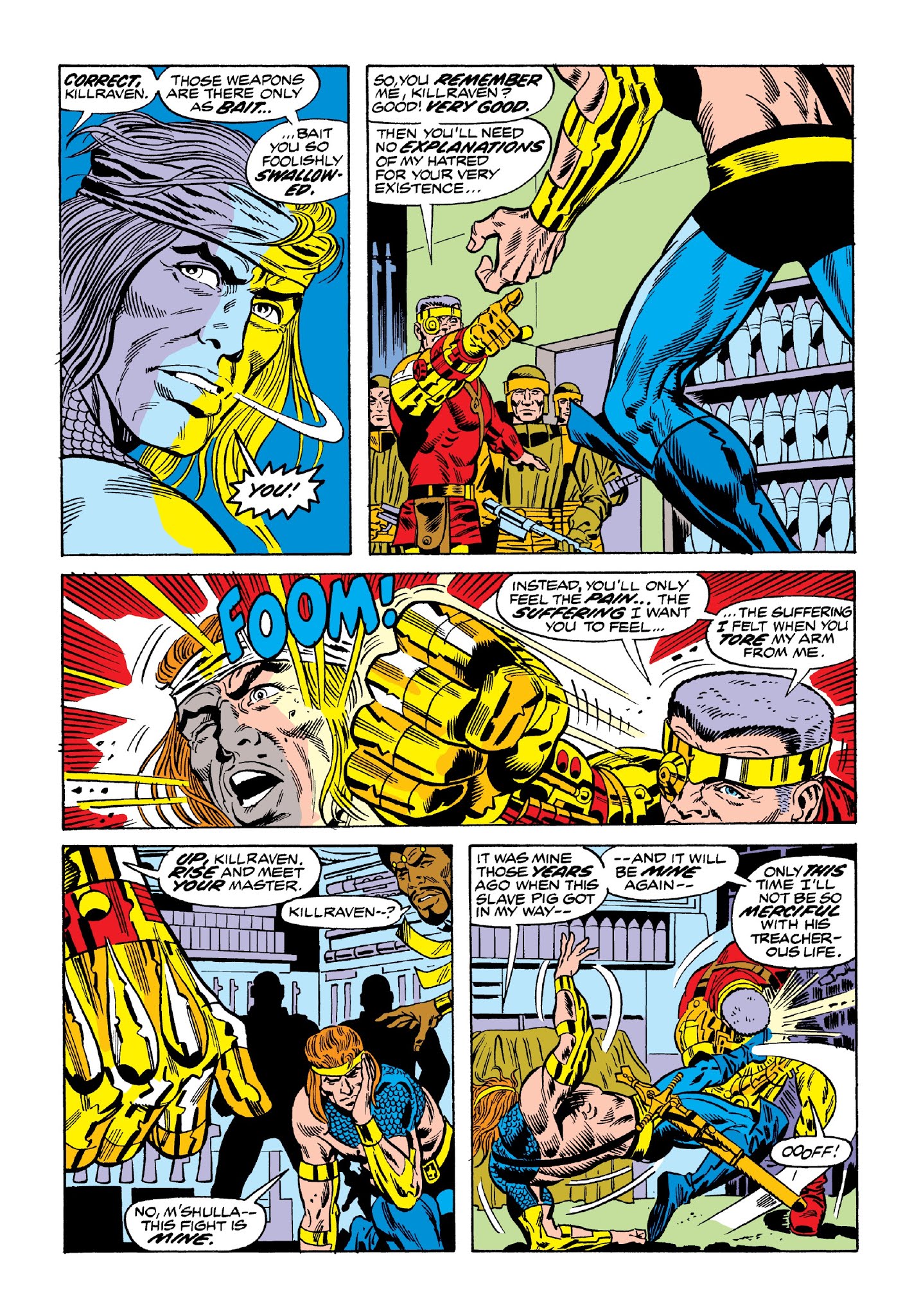 Read online Marvel Masterworks: Killraven comic -  Issue # TPB 1 (Part 1) - 70