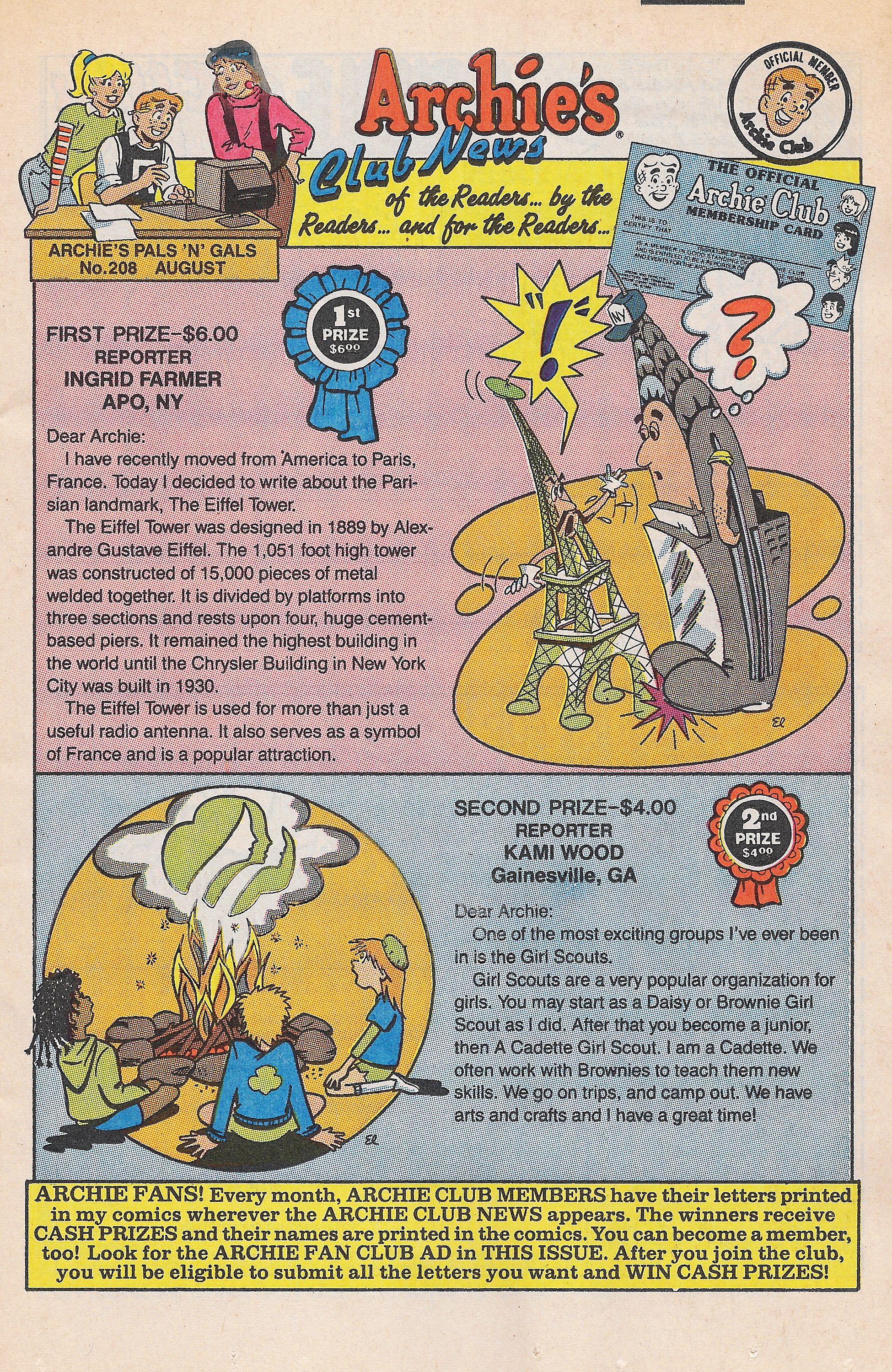 Read online Archie's Pals 'N' Gals (1952) comic -  Issue #208 - 11