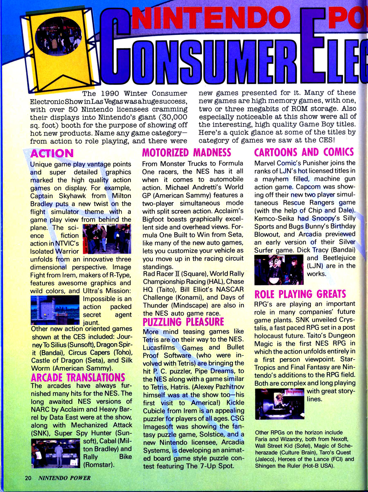 Read online Nintendo Power comic -  Issue #11 - 21