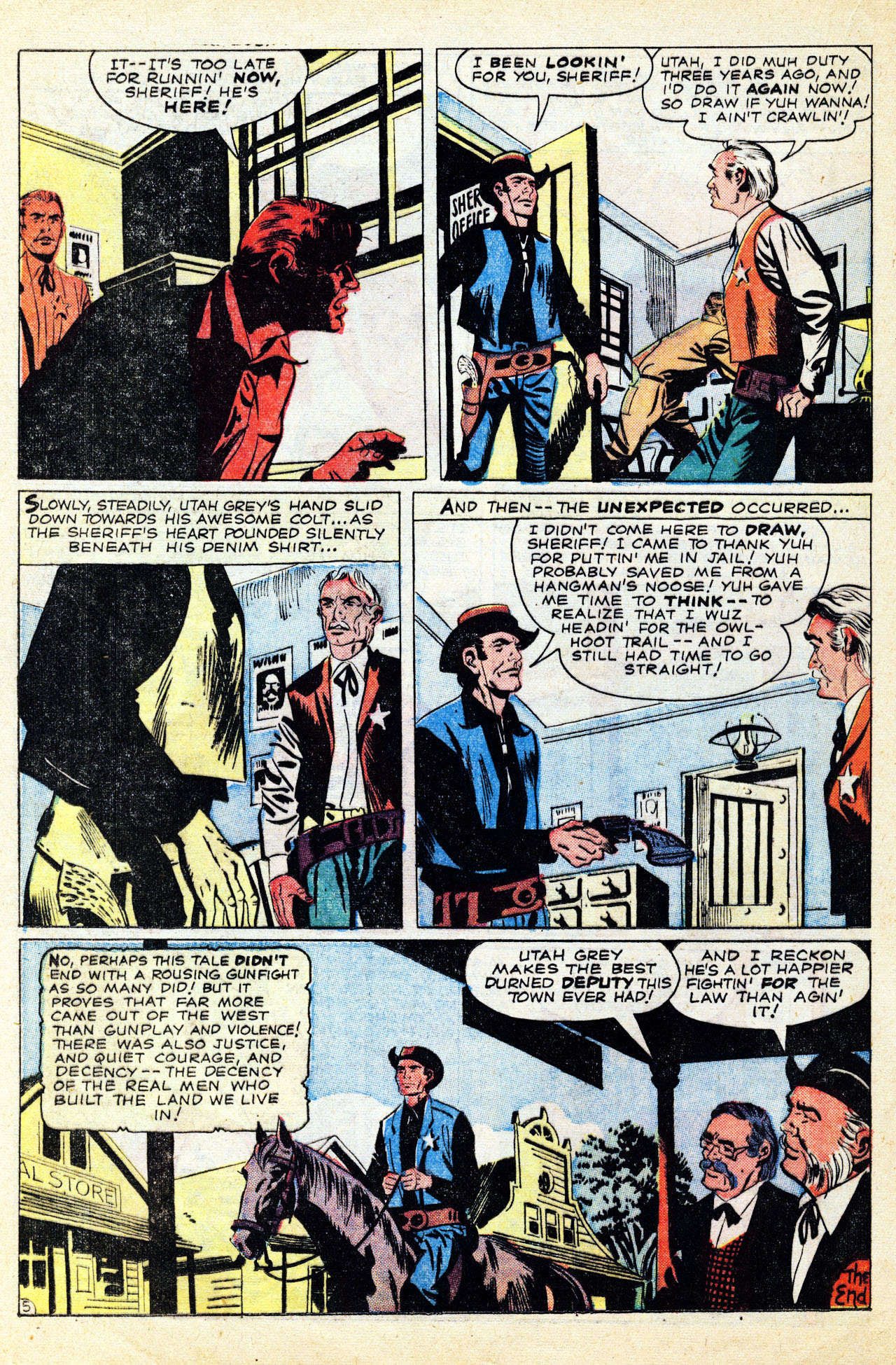 Read online Gunsmoke Western comic -  Issue #65 - 24