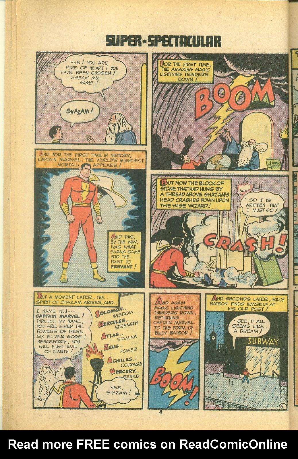 Read online Shazam! (1973) comic -  Issue #8 - 8