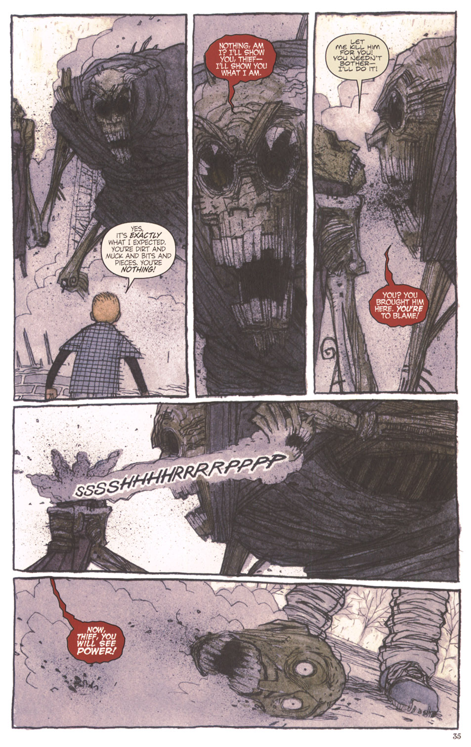 Read online Clive Barker's The Thief Of Always comic -  Issue #3 - 36