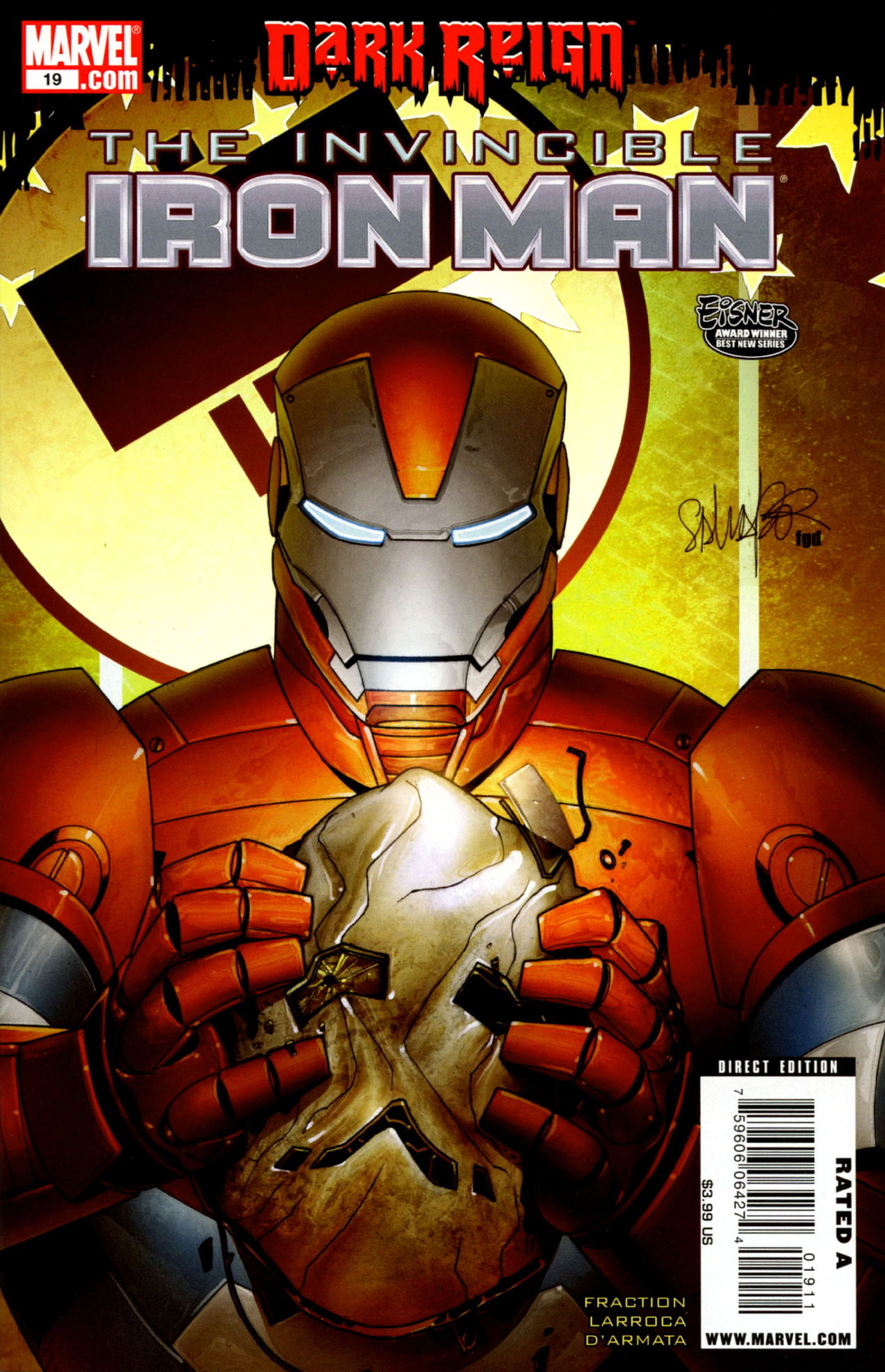 Read online The Invincible Iron Man (2008) comic -  Issue #19 - 1