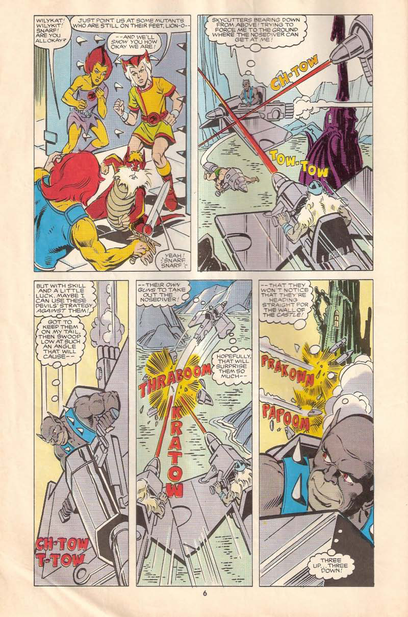 Read online ThunderCats (1987) comic -  Issue #6 - 6