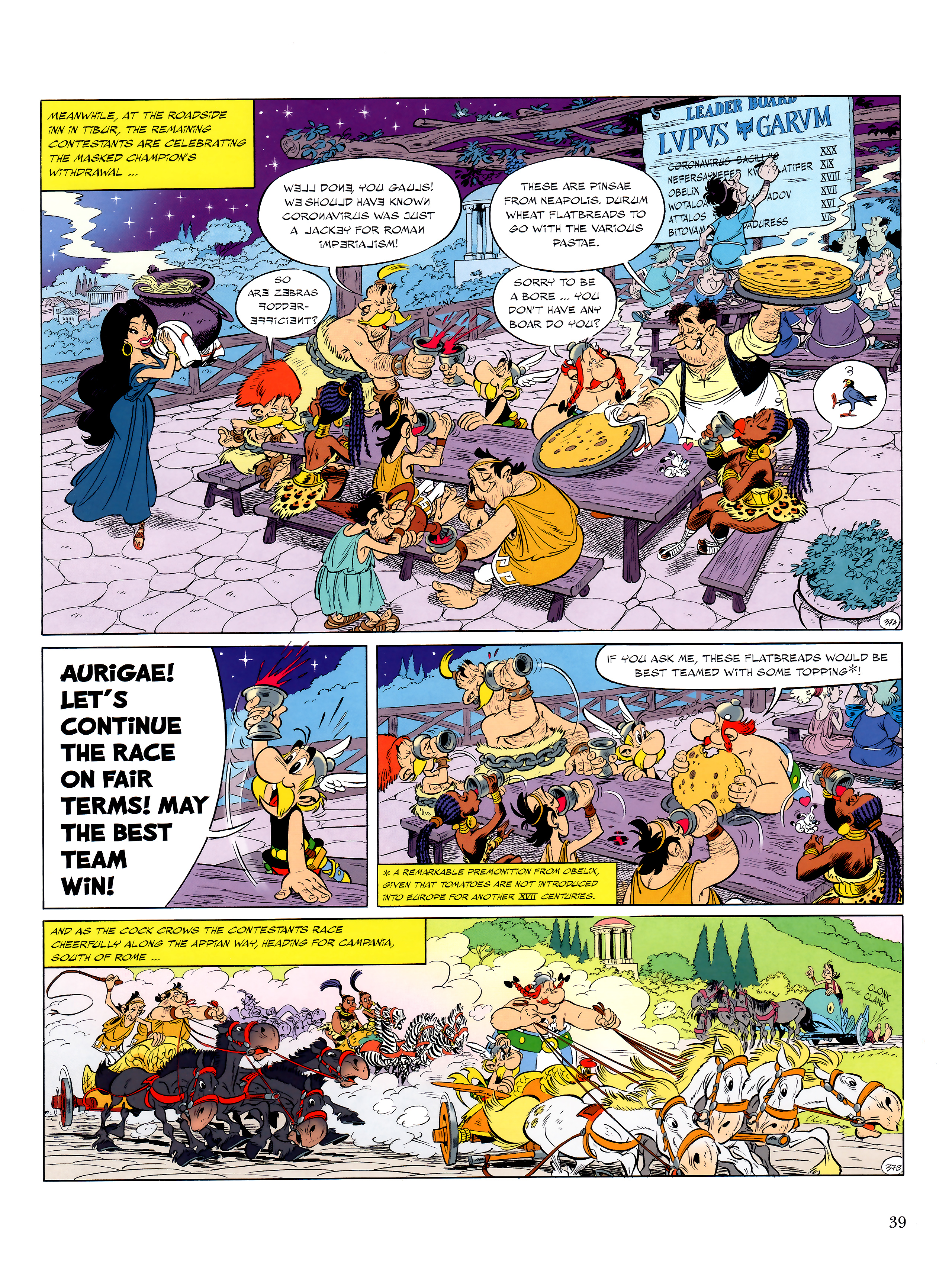 Read online Asterix comic -  Issue #37 - 40
