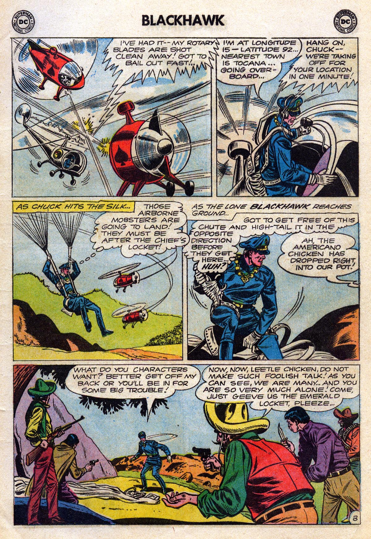 Read online Blackhawk (1957) comic -  Issue #187 - 5