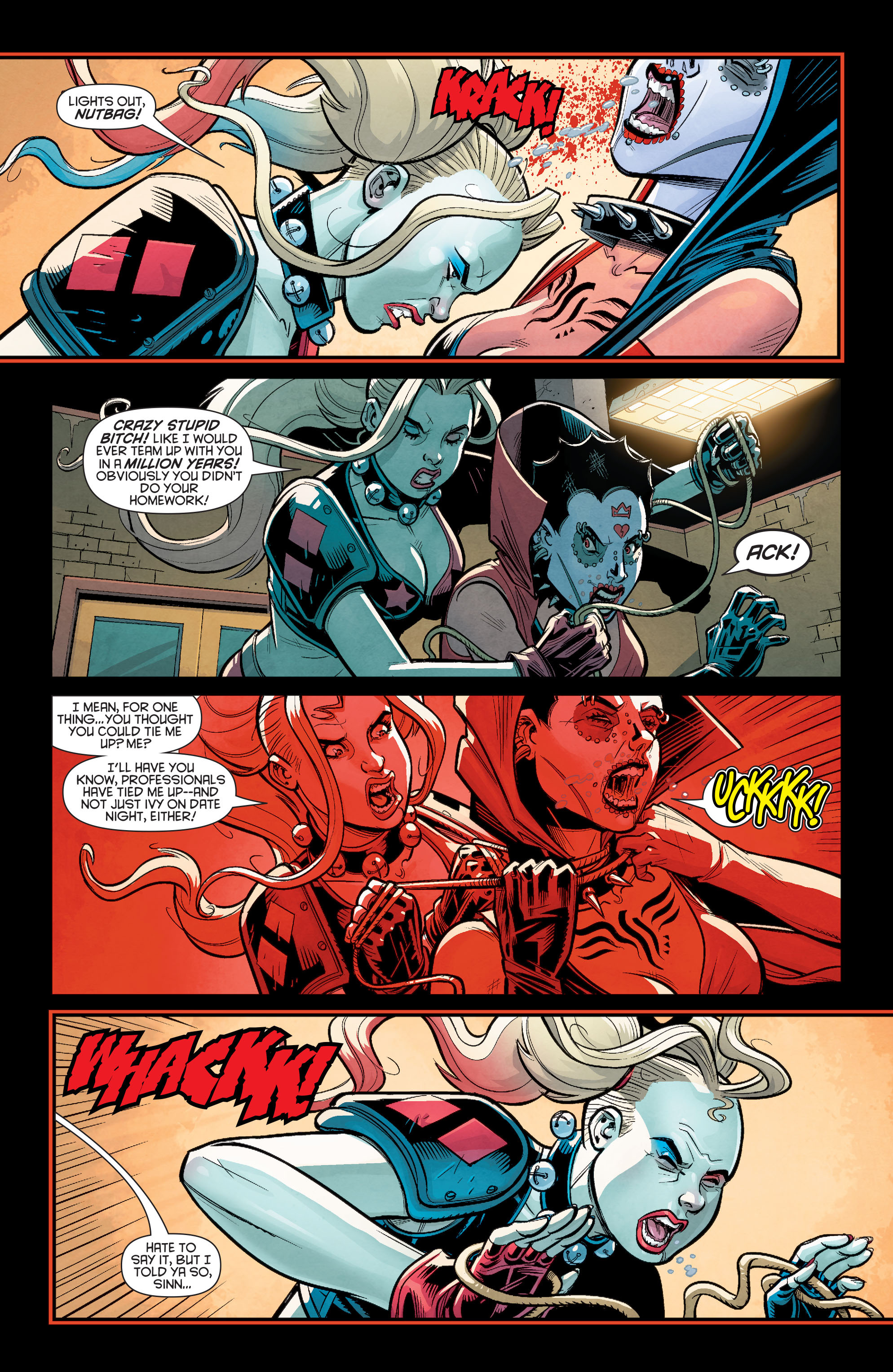 Read online Harley Quinn And Her Gang Of Harleys comic -  Issue #3 - 15