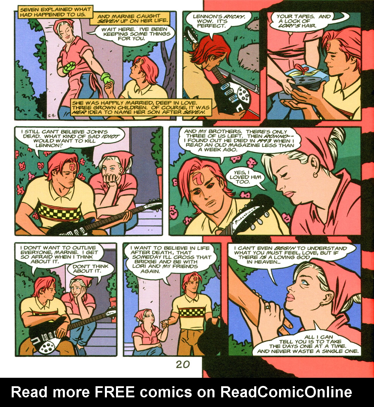 Read online Red Rocket 7 comic -  Issue #6 - 20