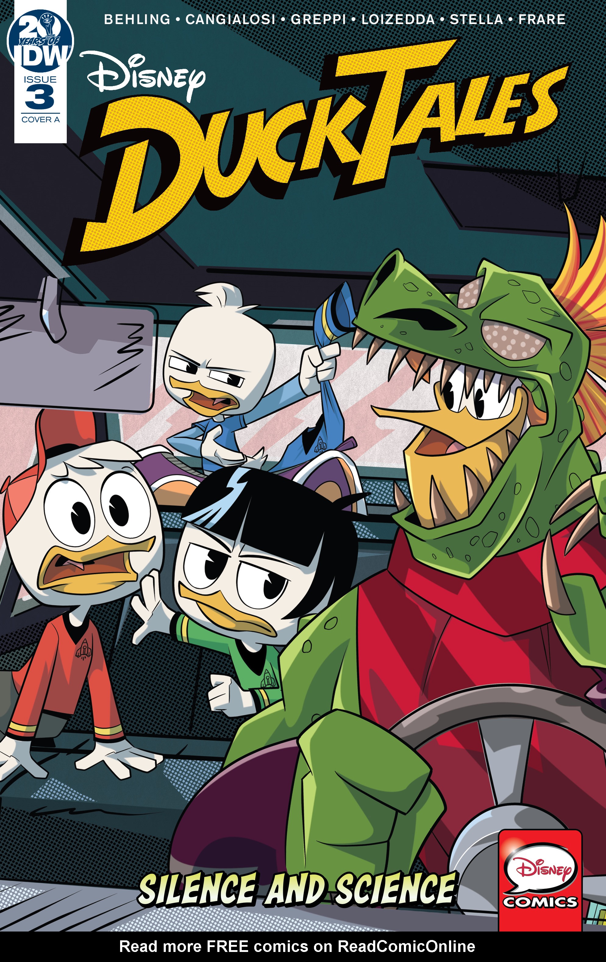 Read online DuckTales: Silence and Science comic -  Issue #3 - 1