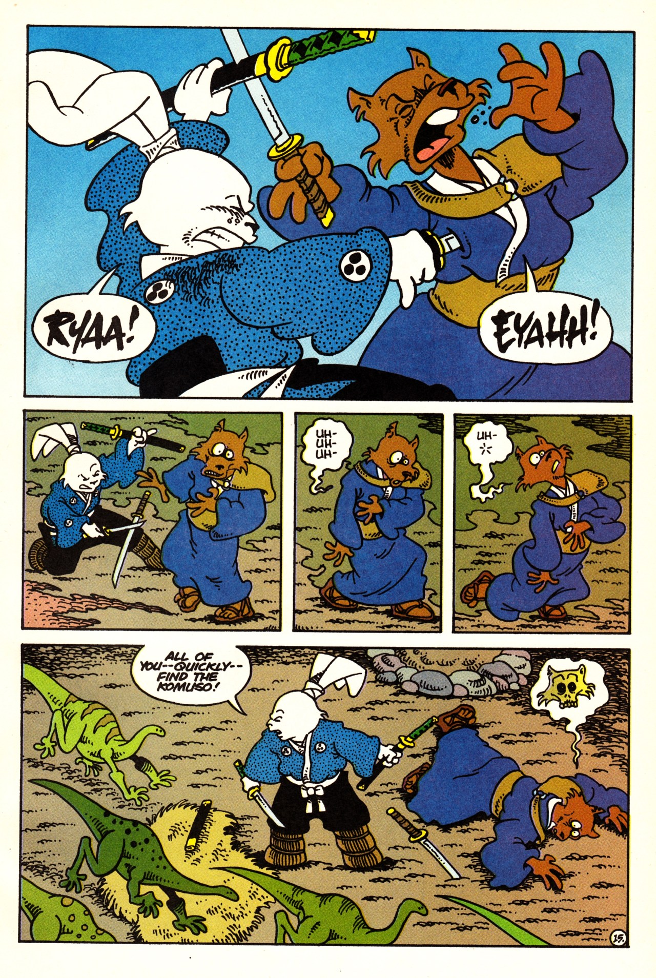 Usagi Yojimbo (1993) Issue #7 #7 - English 17