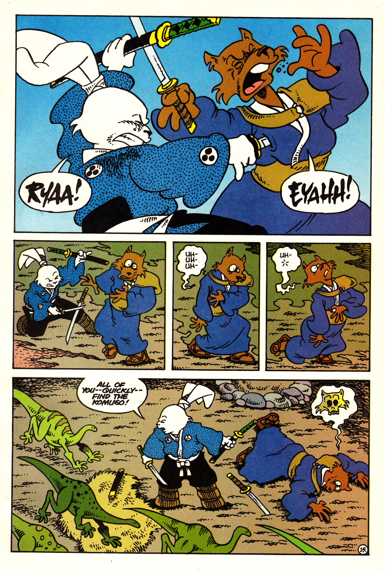 Read online Usagi Yojimbo (1993) comic -  Issue #7 - 17