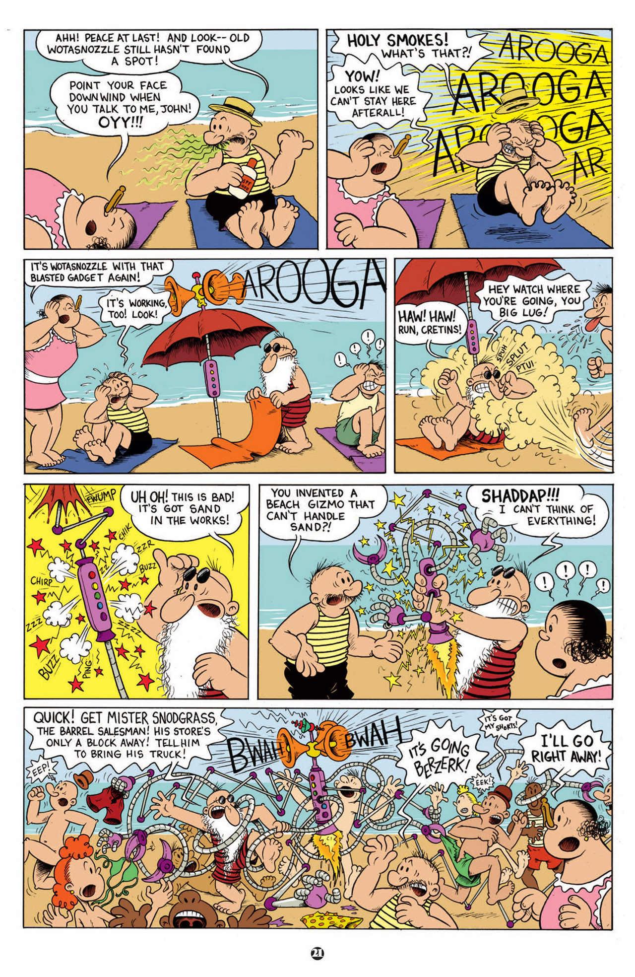 Read online Popeye (2012) comic -  Issue #4 - 23