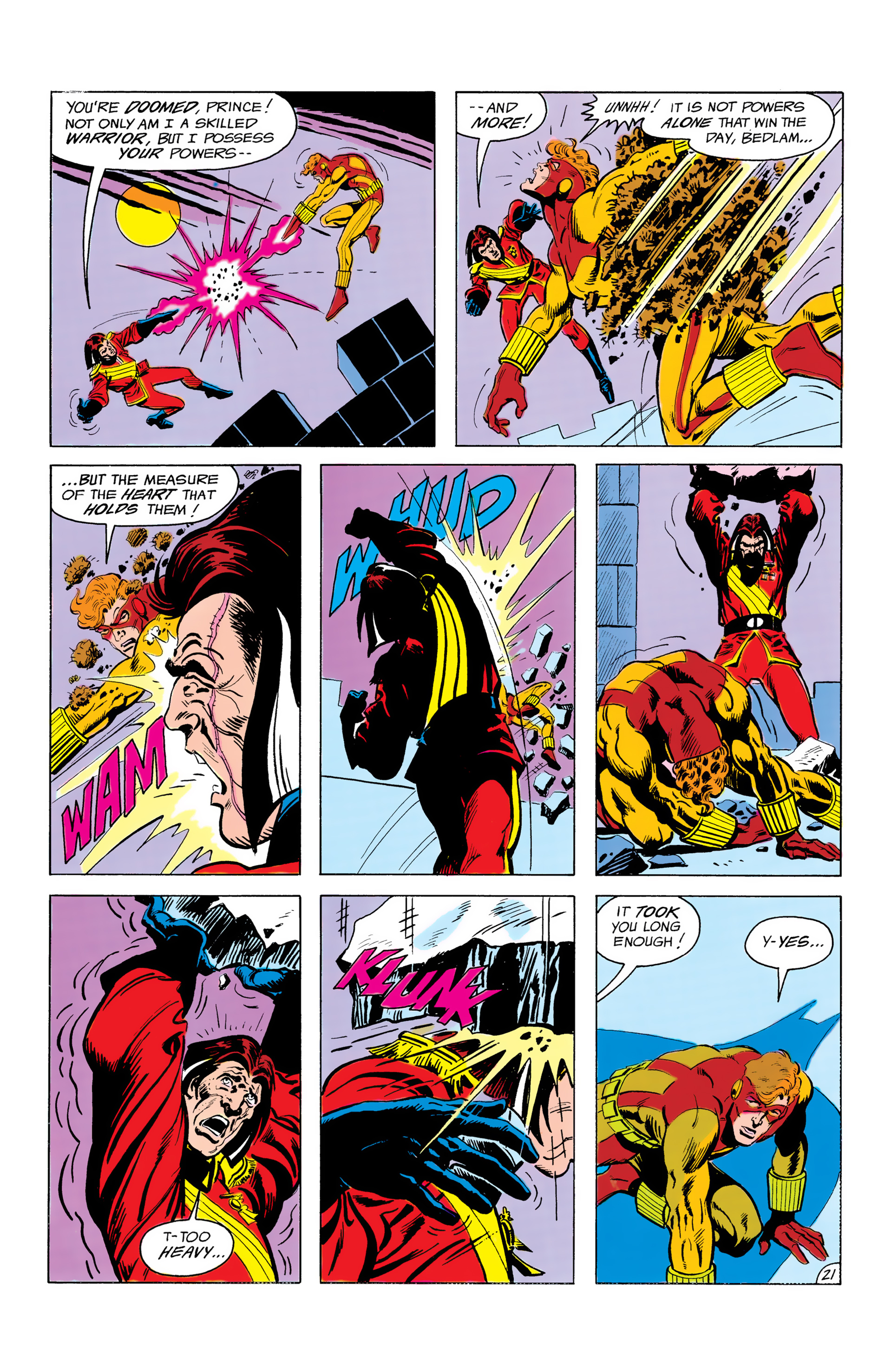 Read online Batman and the Outsiders (1983) comic -  Issue #2 - 22