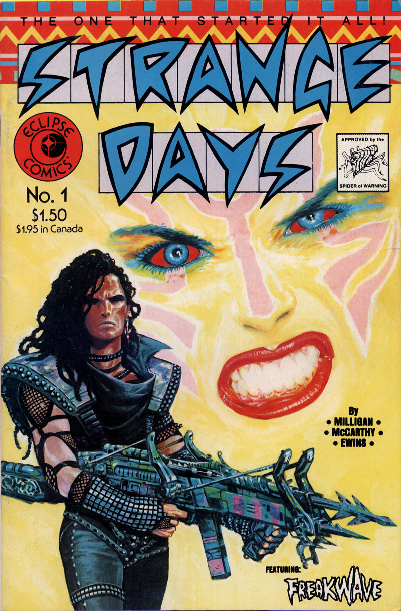 Read online Strange Days comic -  Issue #1 - 1