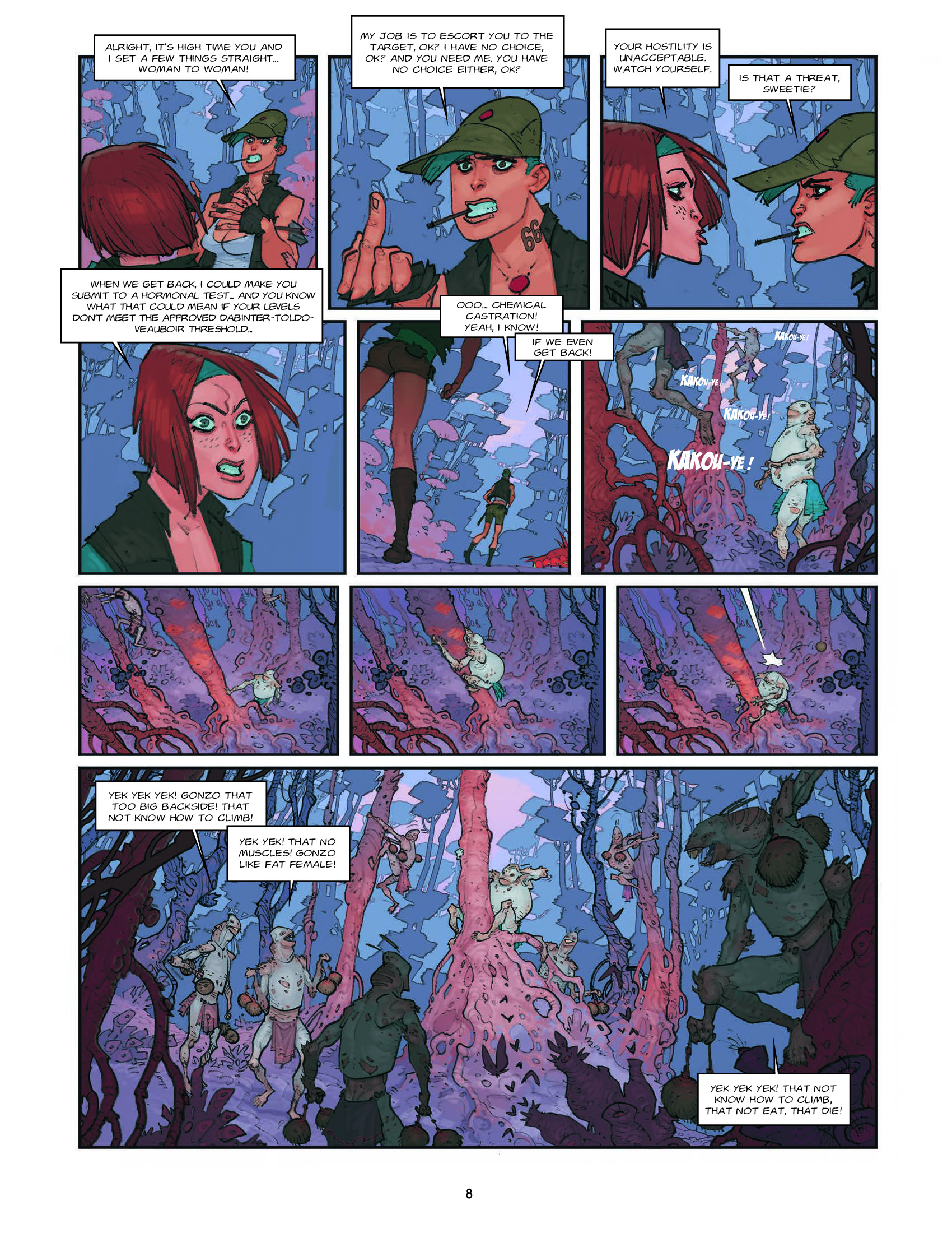 Read online Trapped on Zarkass comic -  Issue # TPB (Part 1) - 9