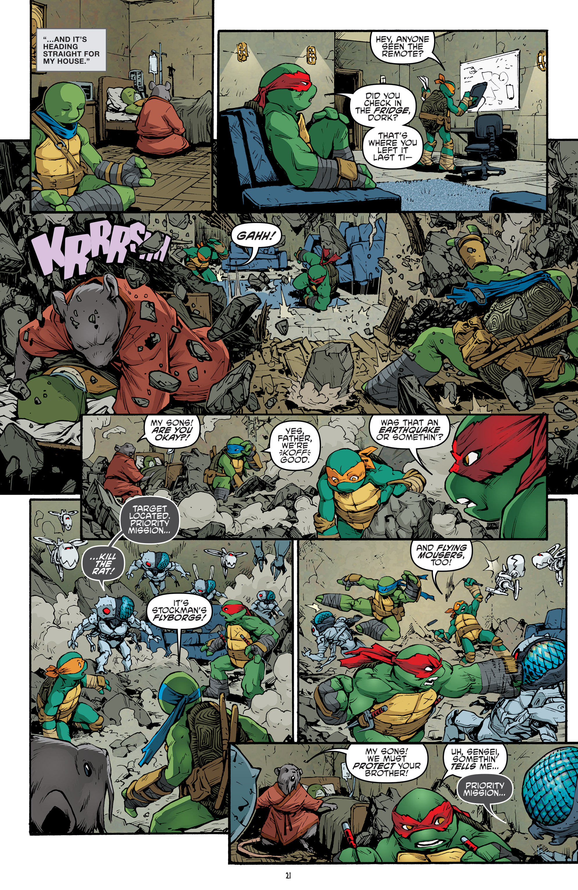 Read online Teenage Mutant Ninja Turtles (2011) comic -  Issue #47 - 23