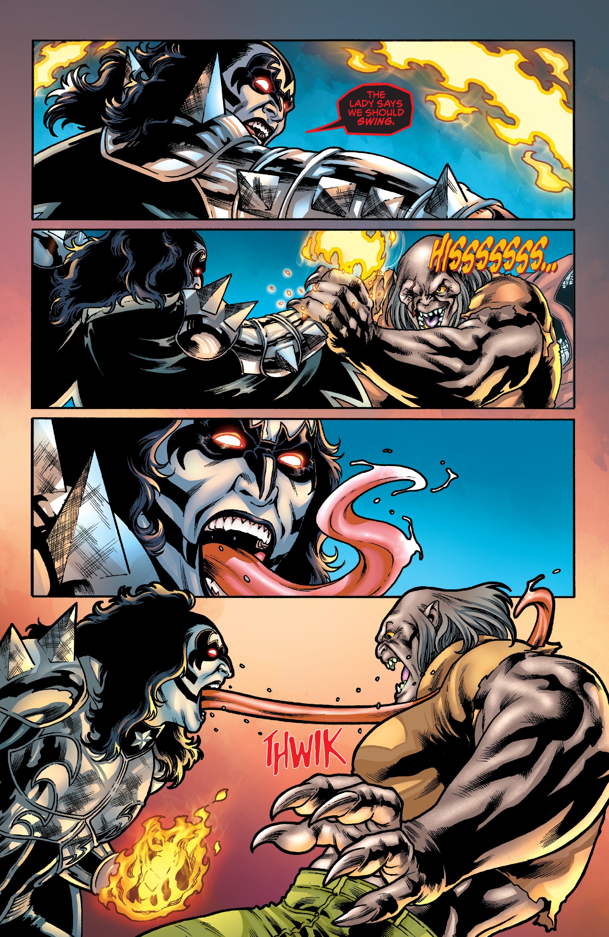 Read online KISS: Blood and Stardust comic -  Issue #4 - 8