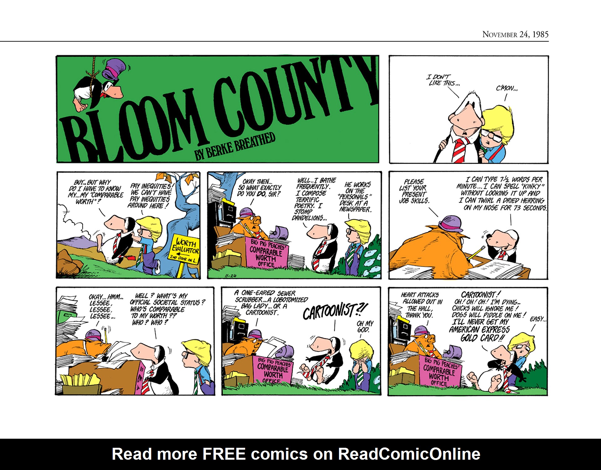 Read online The Bloom County Digital Library comic -  Issue # TPB 5 (Part 4) - 36