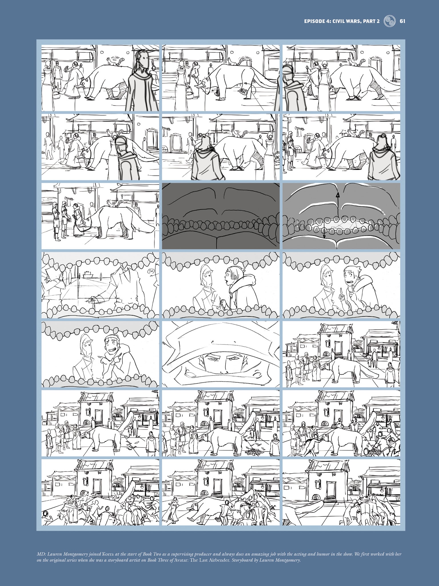 Read online The Legend of Korra: The Art of the Animated Series comic -  Issue # TPB 2 - 57