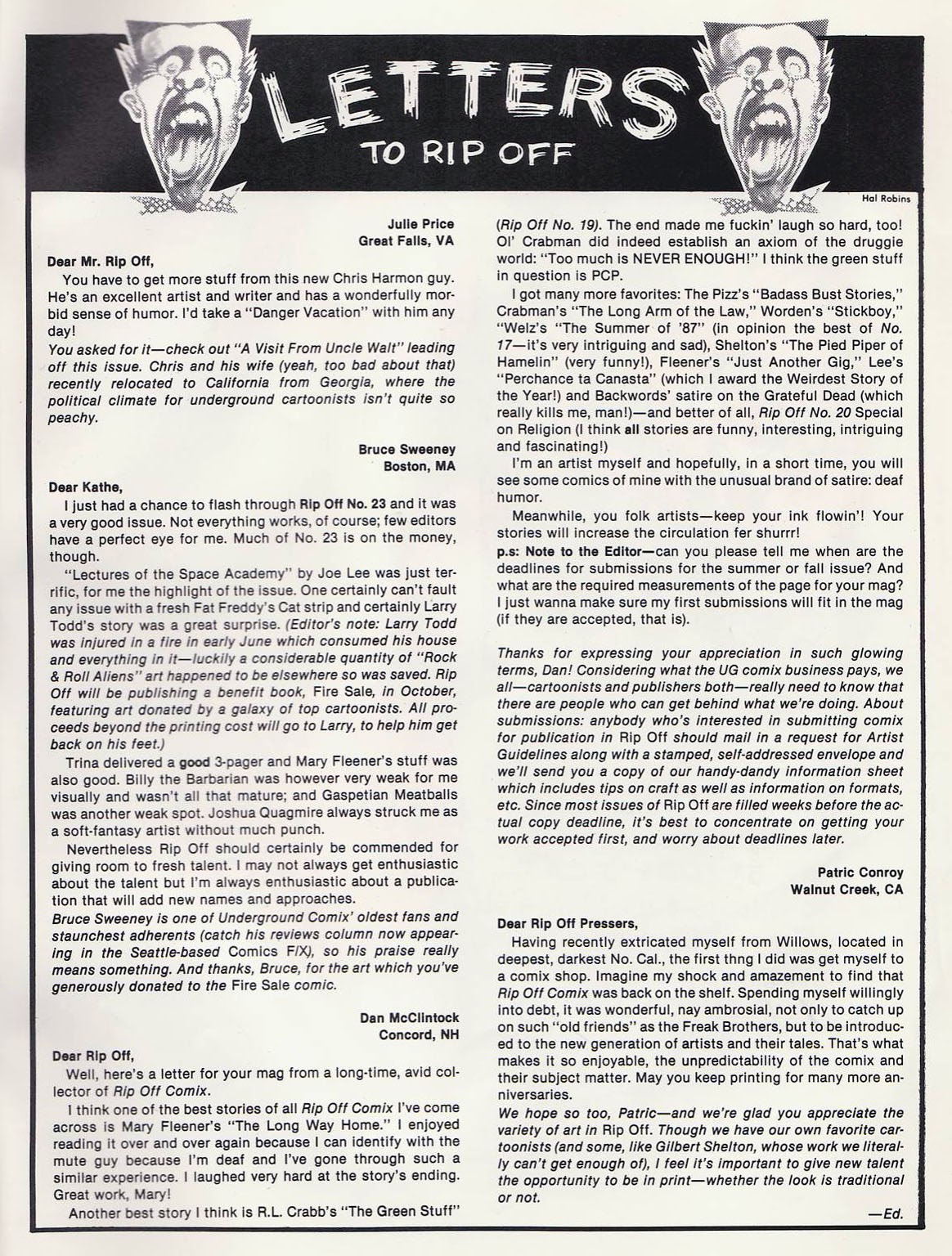 Read online Rip Off Comix comic -  Issue #24 - 51