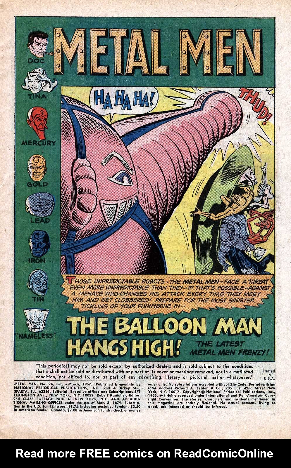 Metal Men (1963) Issue #24 #24 - English 3