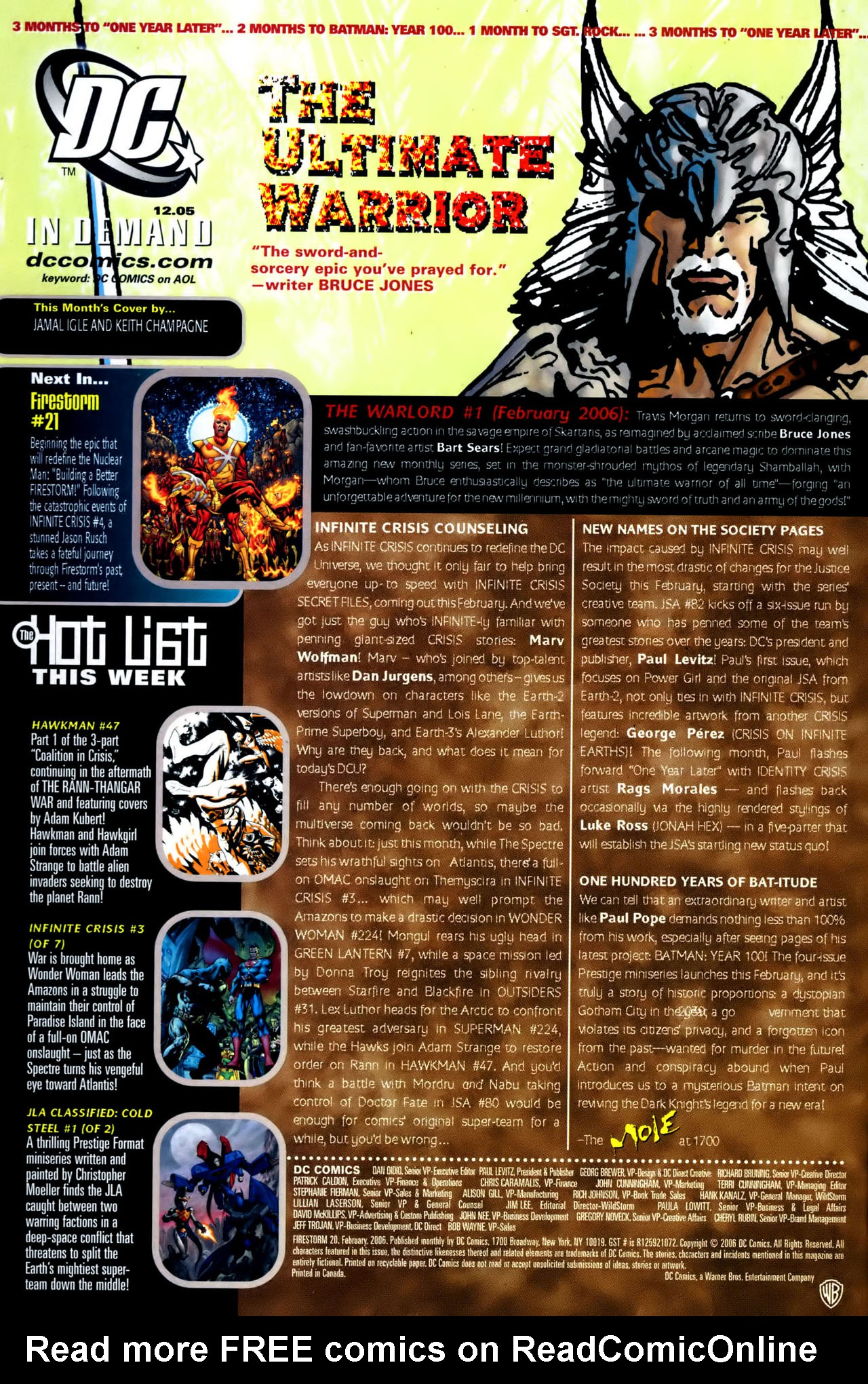 Read online Firestorm (2004) comic -  Issue #20 - 24