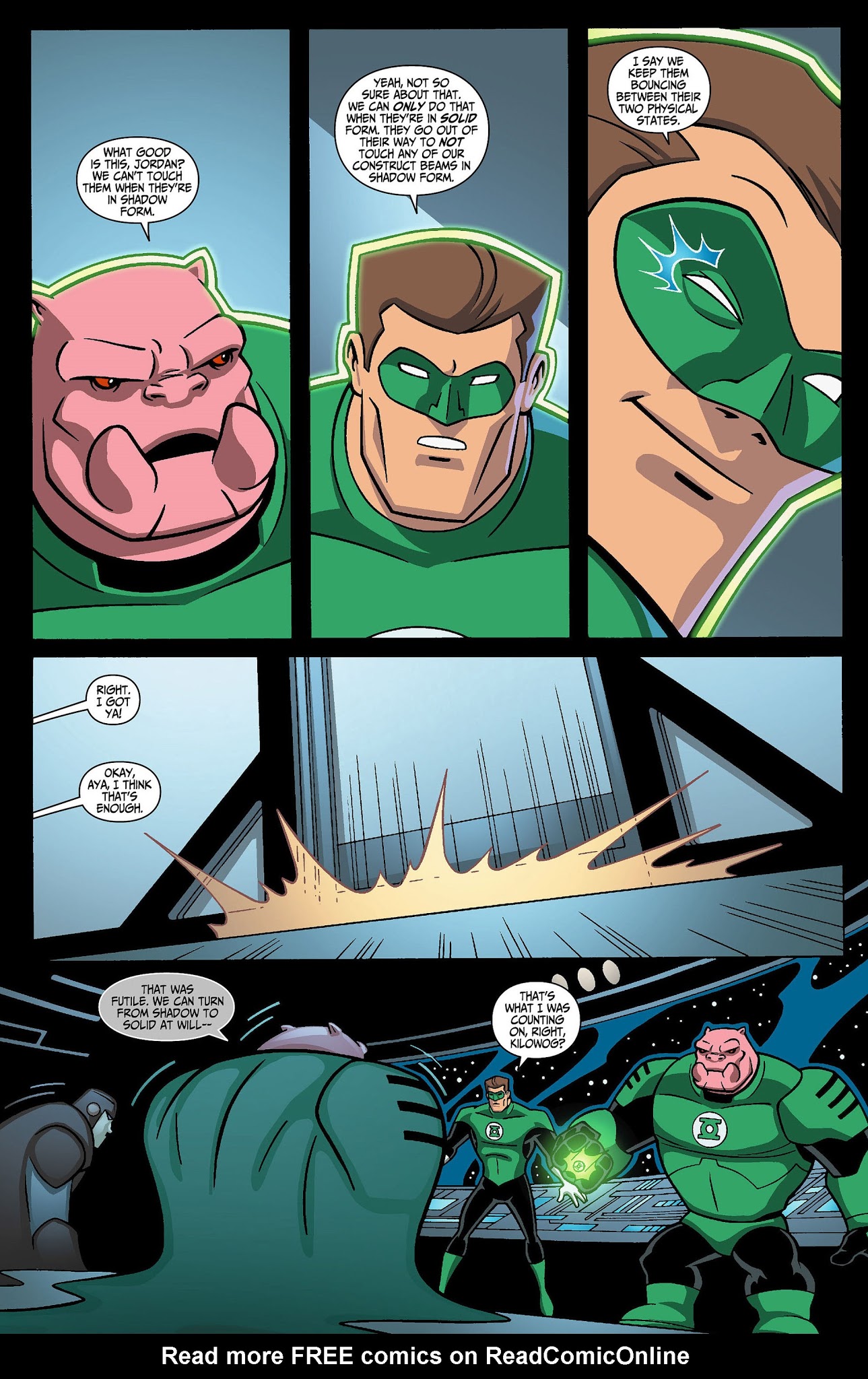 Read online Green Lantern: The Animated Series comic -  Issue #1 - 17