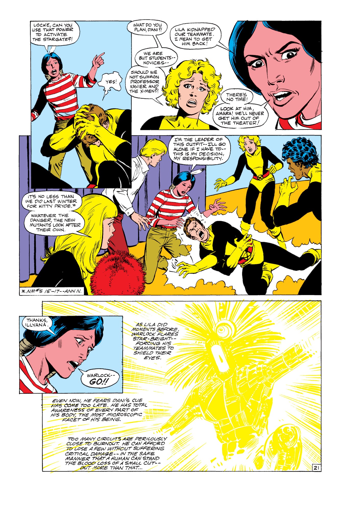 Read online New Mutants Classic comic -  Issue # TPB 3 - 129