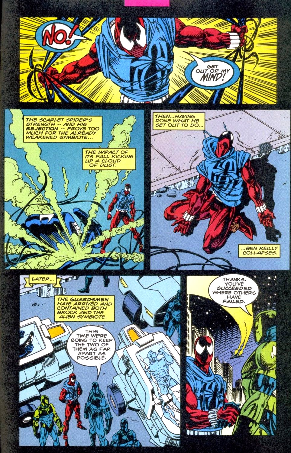 Read online Spider-Man (1990) comic -  Issue #53 - Gathering Storms - 22