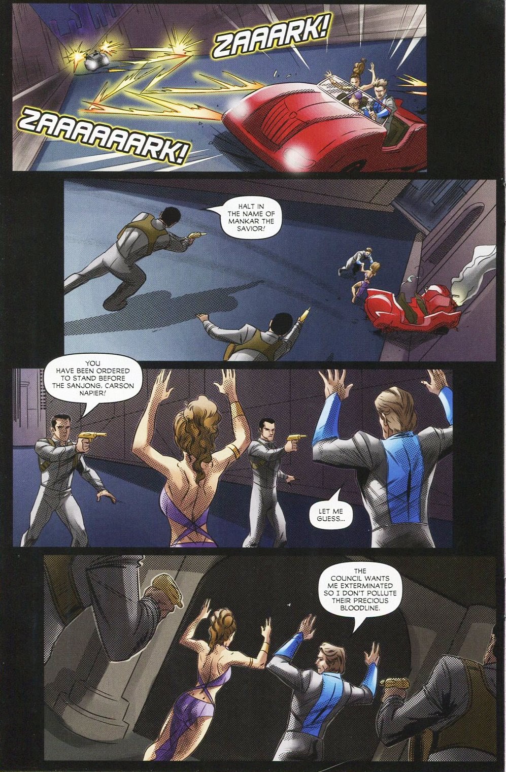 Read online Carson of Venus: The Flames Beyond comic -  Issue #3 - 8
