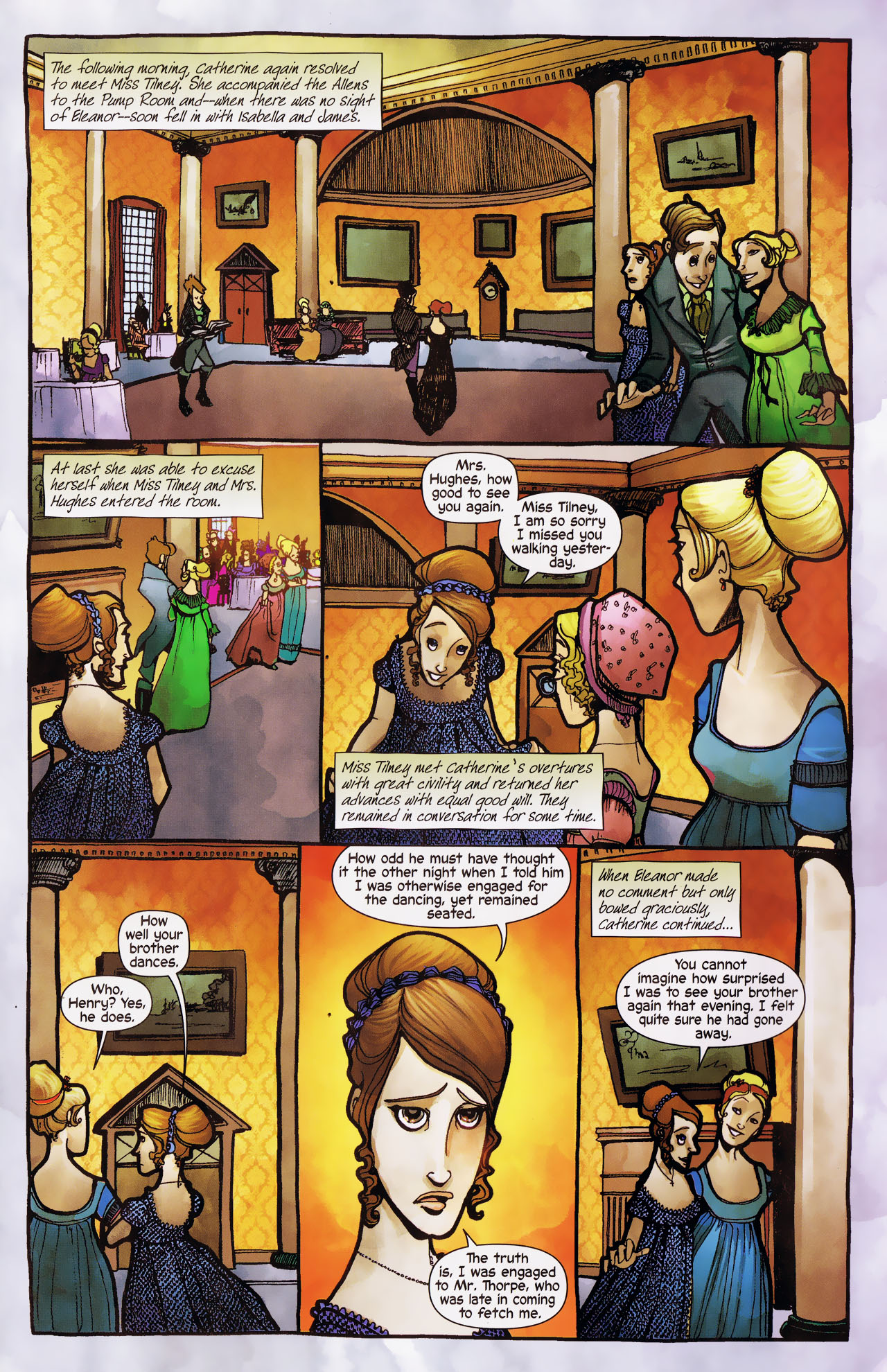 Read online Northanger Abbey comic -  Issue #2 - 9