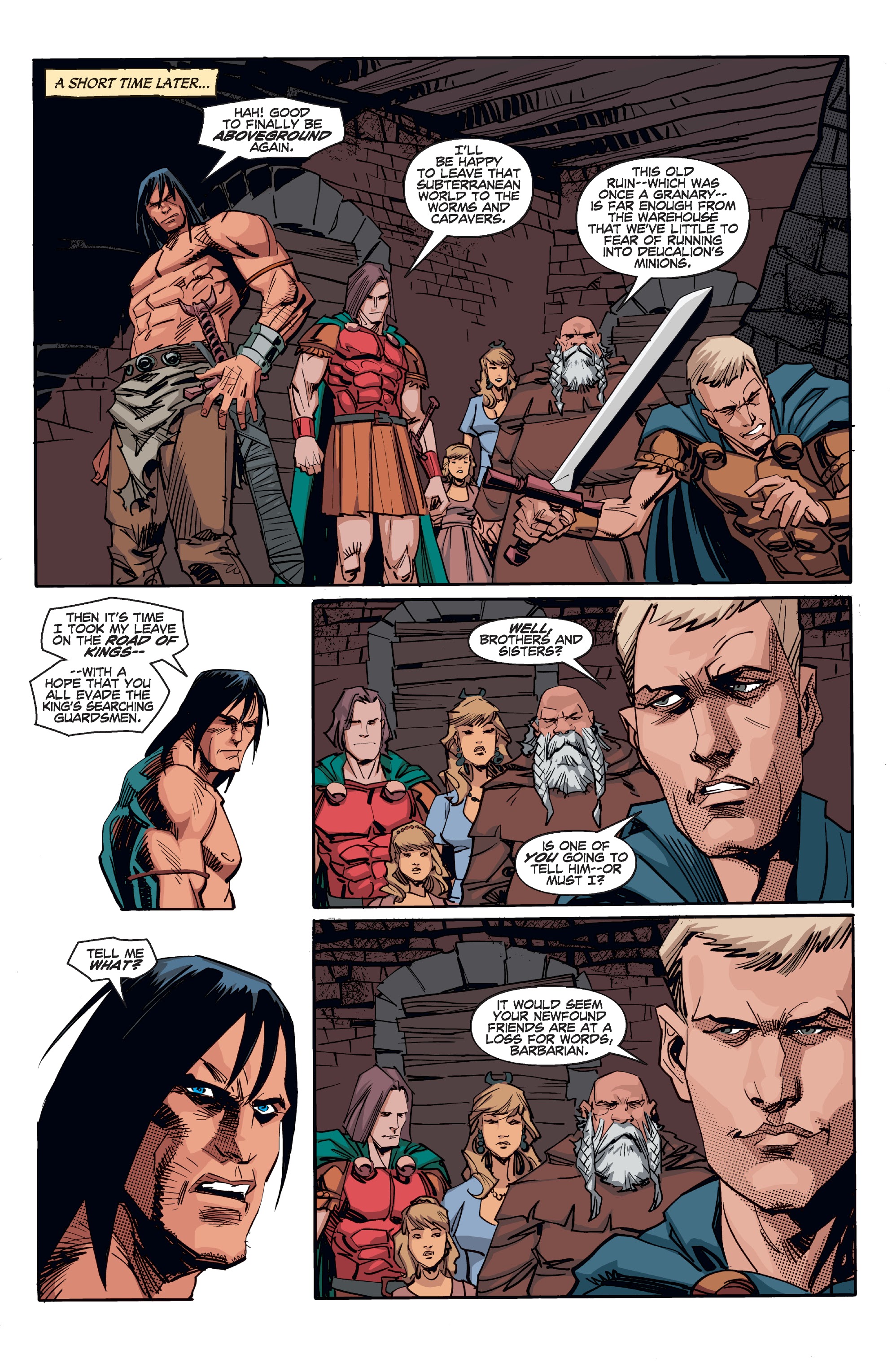 Read online Conan Chronicles Epic Collection comic -  Issue # TPB Horrors Beneath the Stones (Part 3) - 1