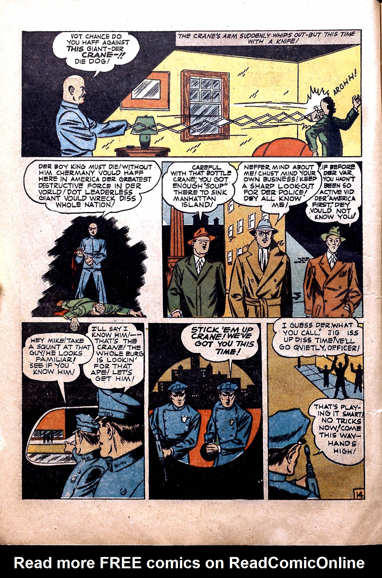 Read online Clue Comics comic -  Issue #2 - 16