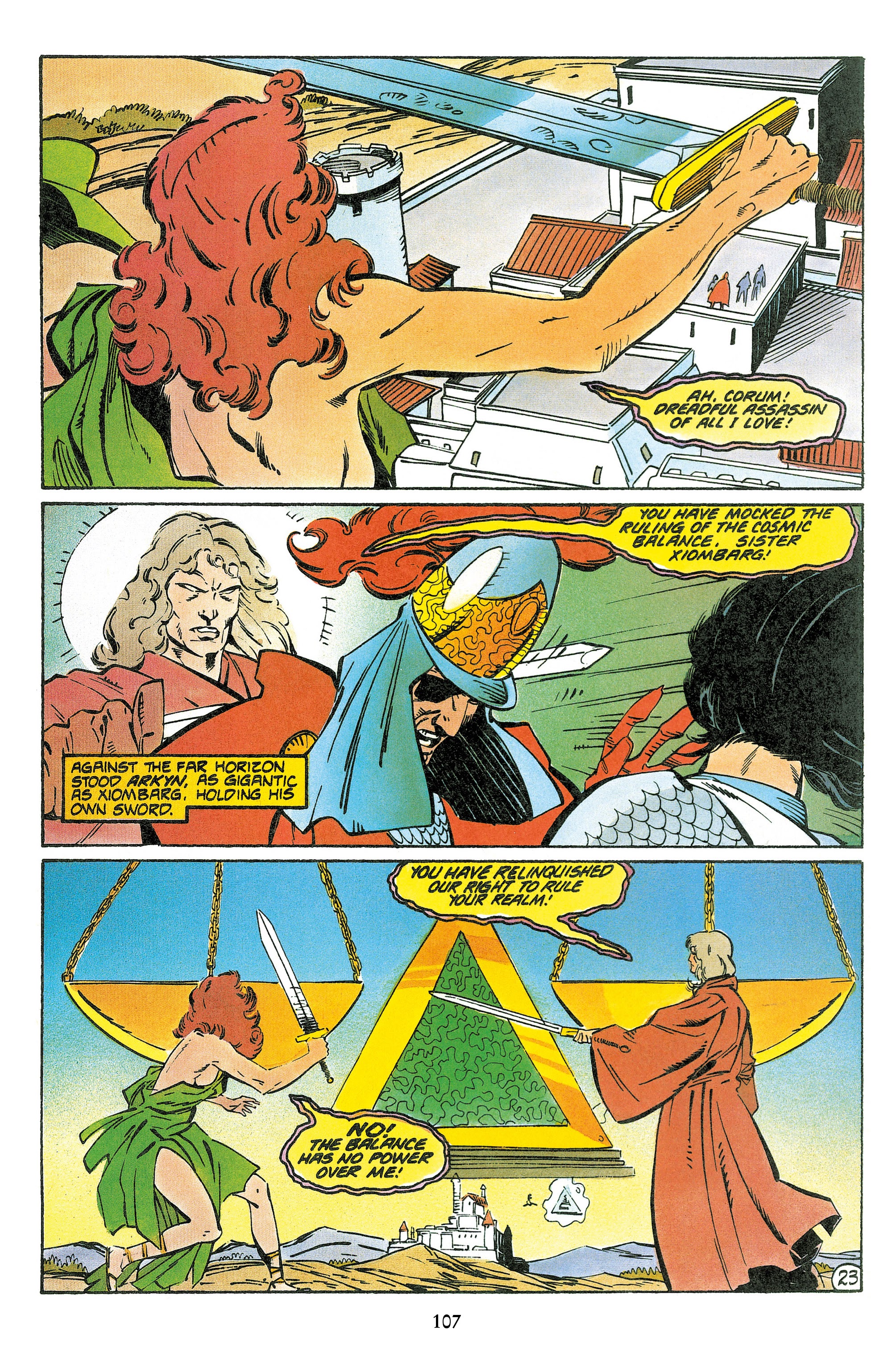 Read online The Michael Moorcock Library comic -  Issue # TPB 8 - 108