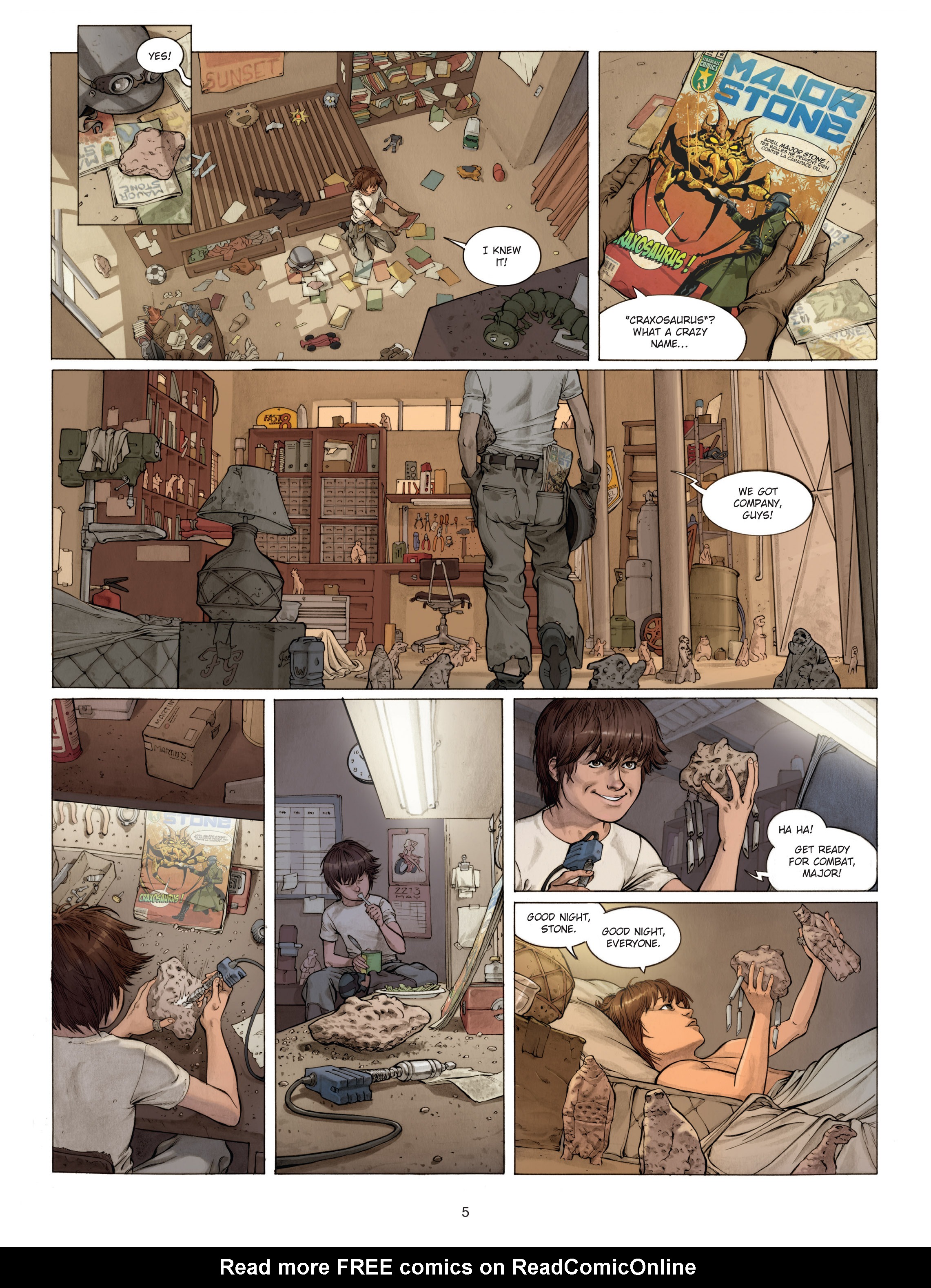 Read online Rock & Stone comic -  Issue #1 - 5