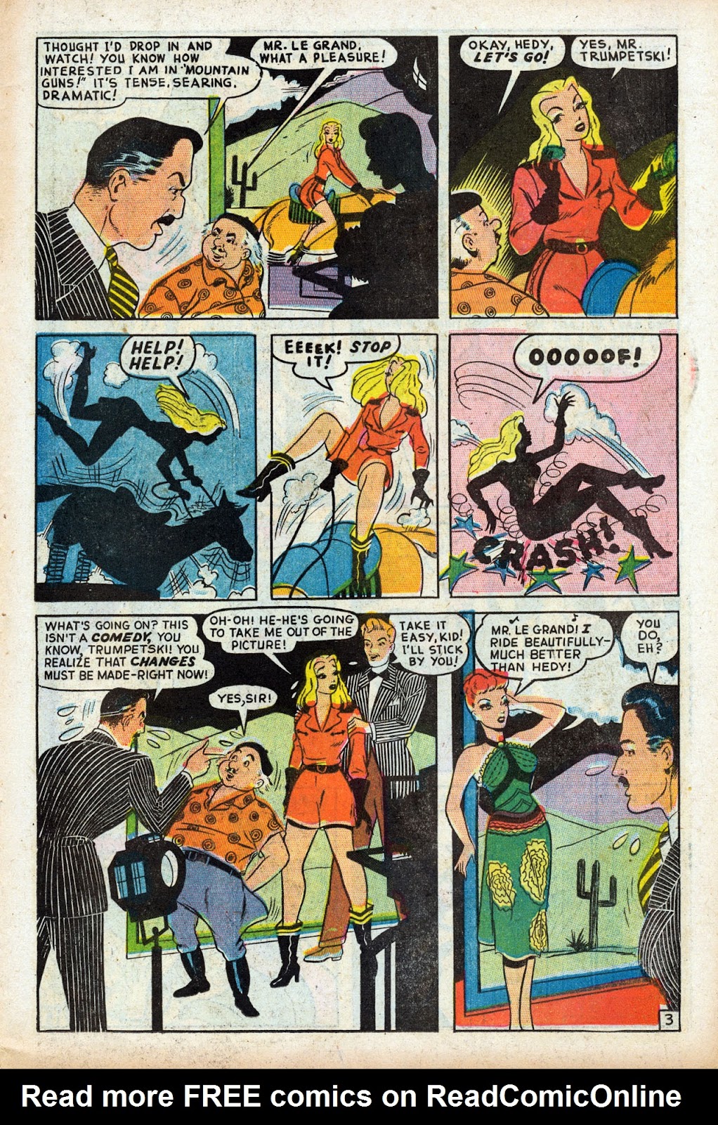 Read online Comedy Comics (1948) comic -  Issue #3 - 25