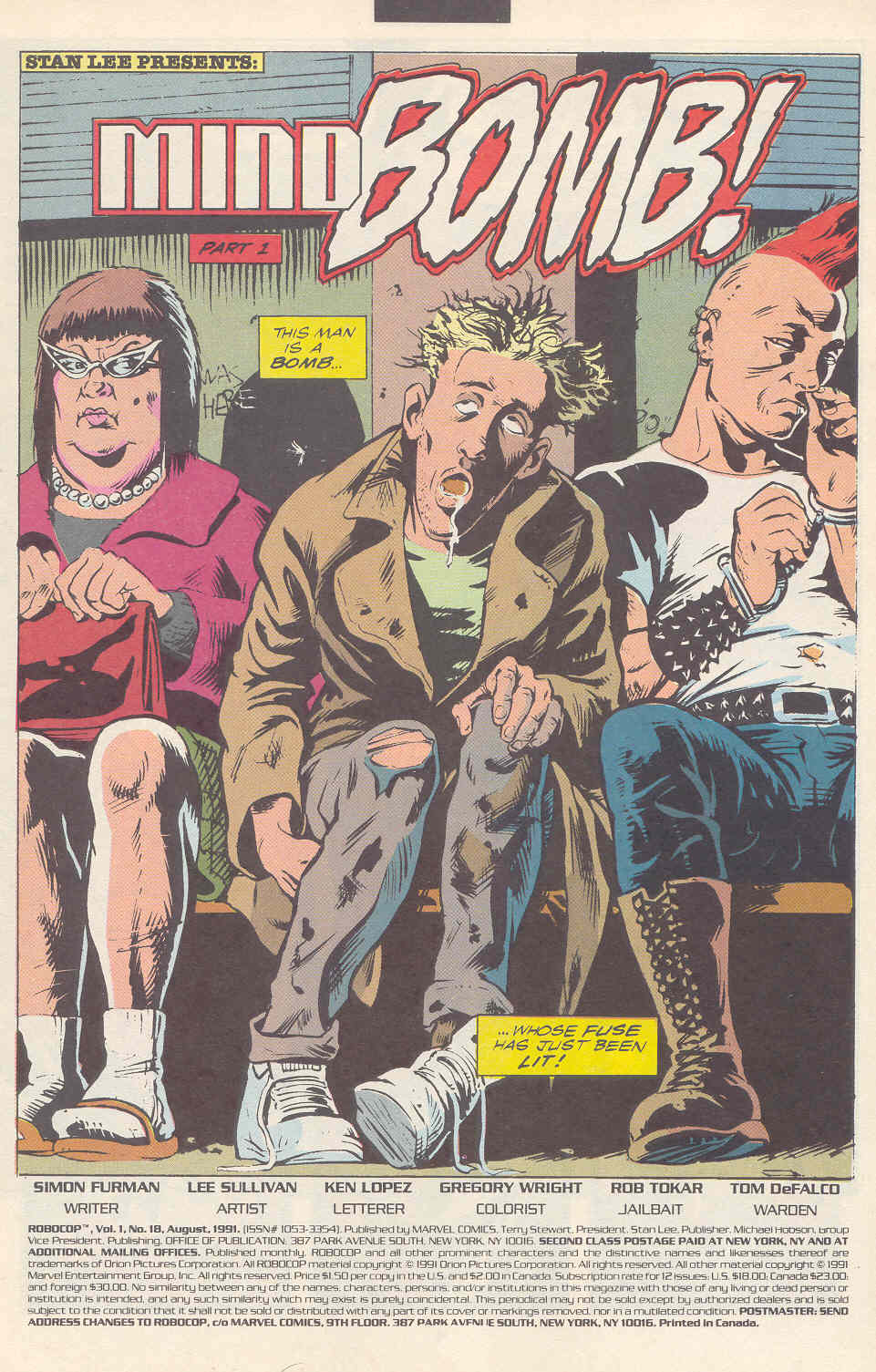 Read online Robocop (1990) comic -  Issue #18 - 2