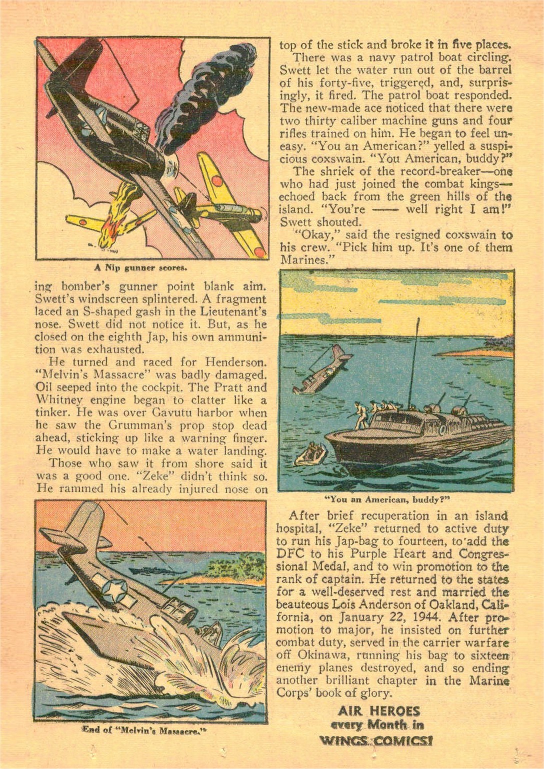 Read online Wings Comics comic -  Issue #99 - 23