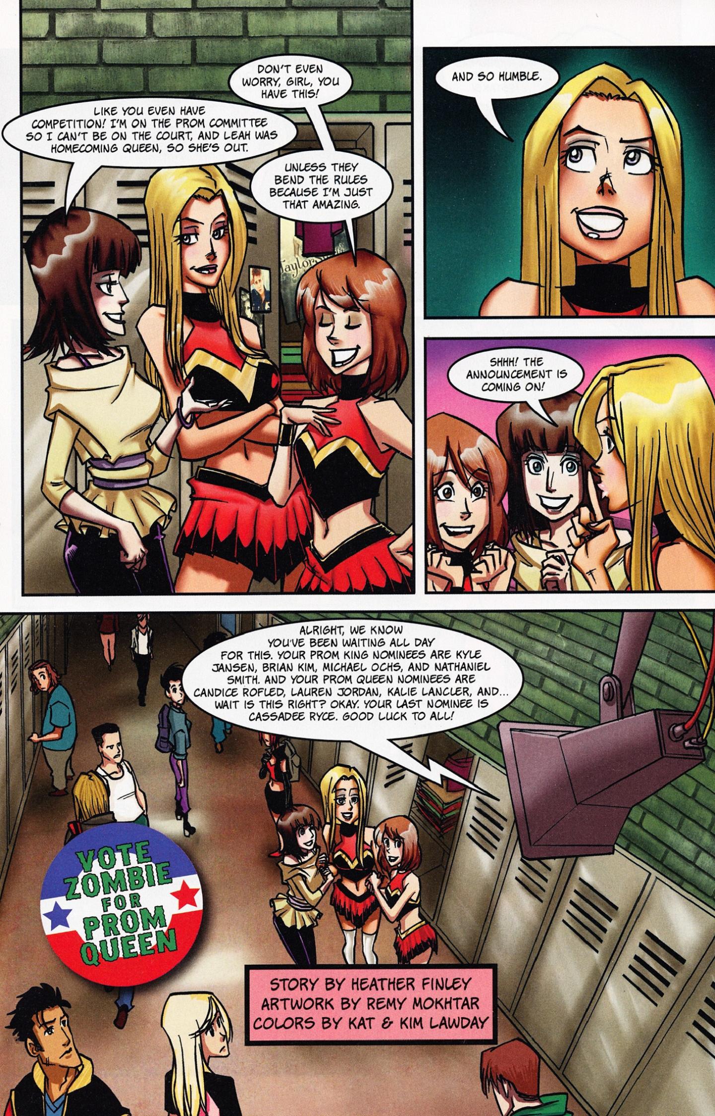 Read online Zombies vs Cheerleaders comic -  Issue #1 - 20