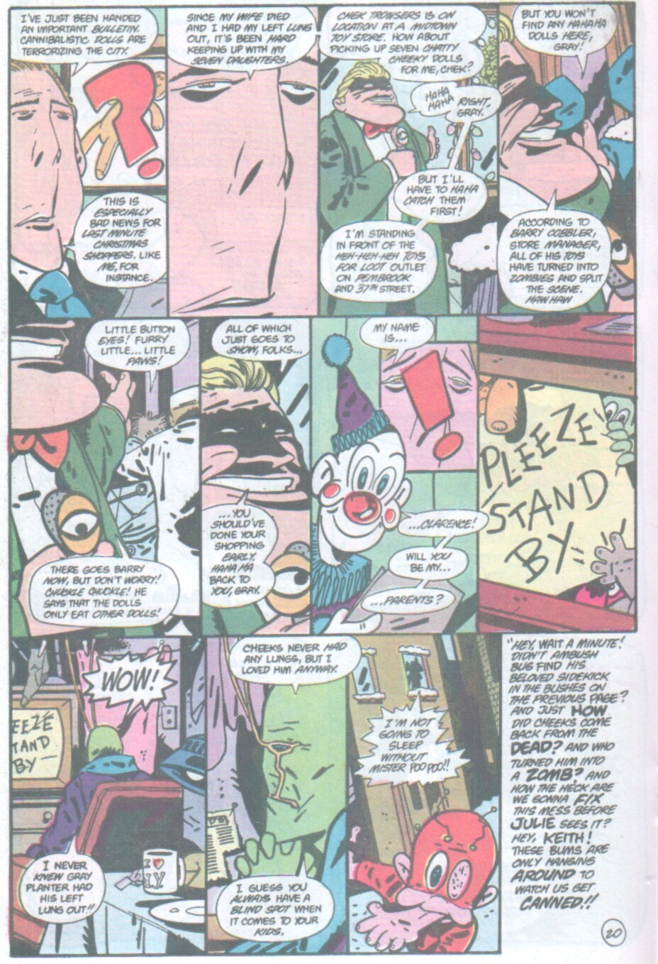 Read online Ambush Bug Stocking Stuffer comic -  Issue # Full - 21