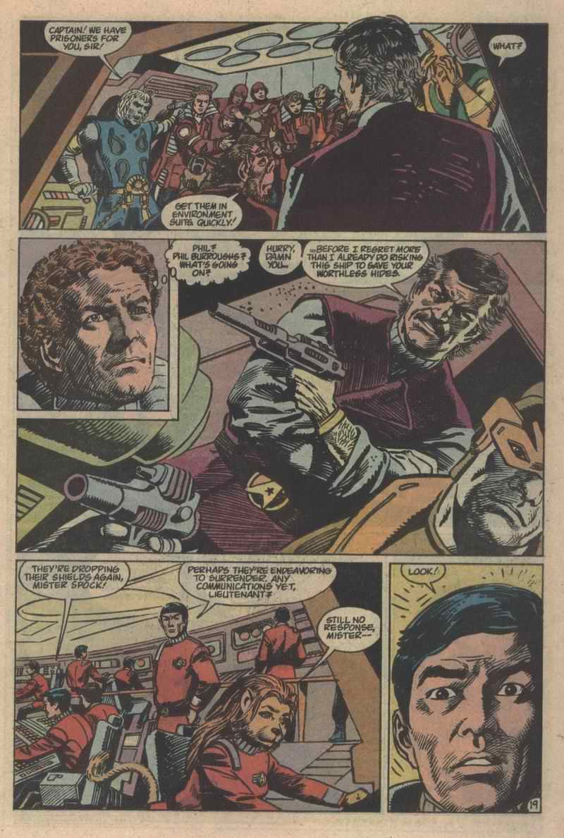 Read online Star Trek (1984) comic -  Issue #49 - 19