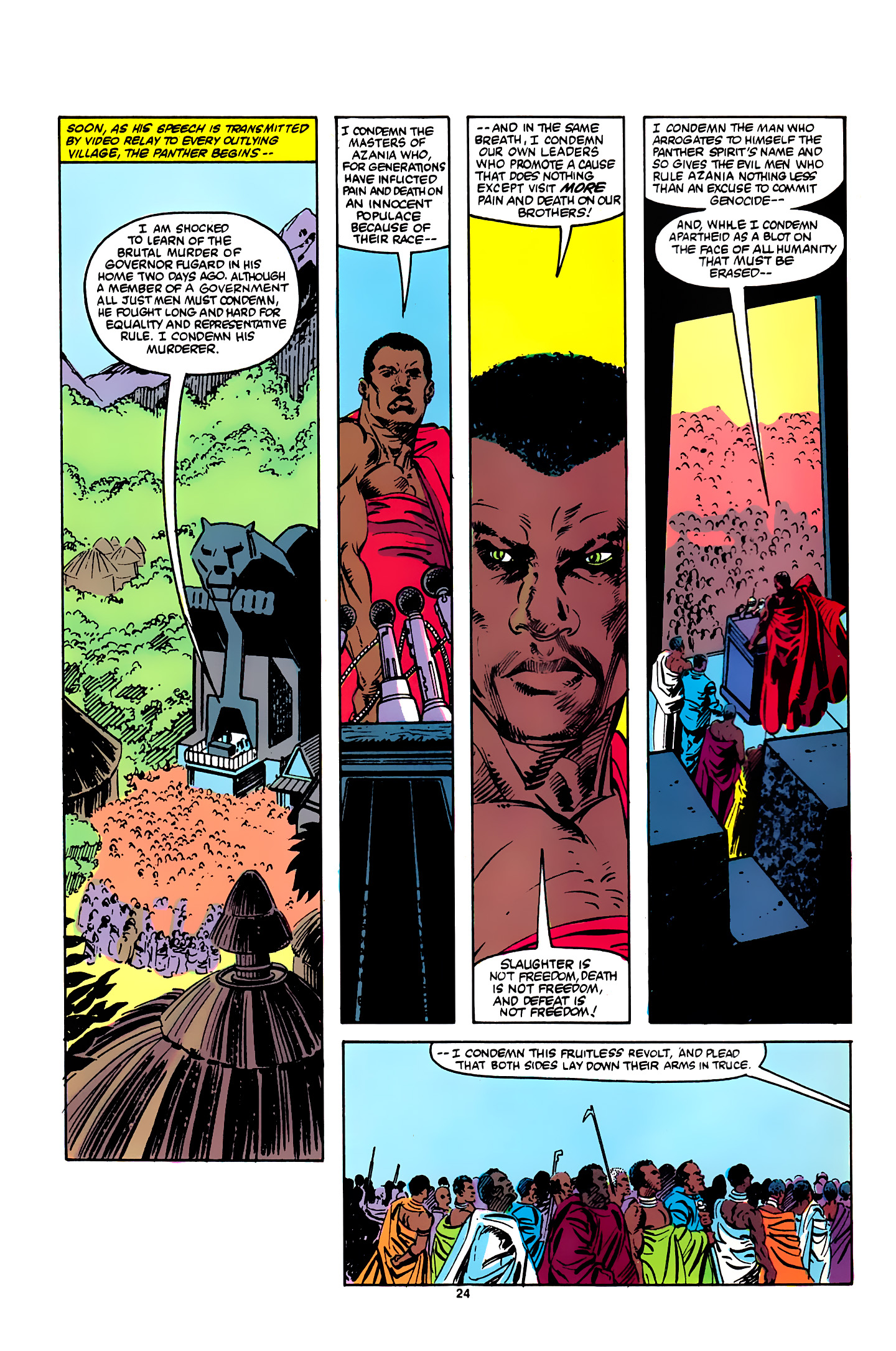 Read online Black Panther (1988) comic -  Issue #1 - 20