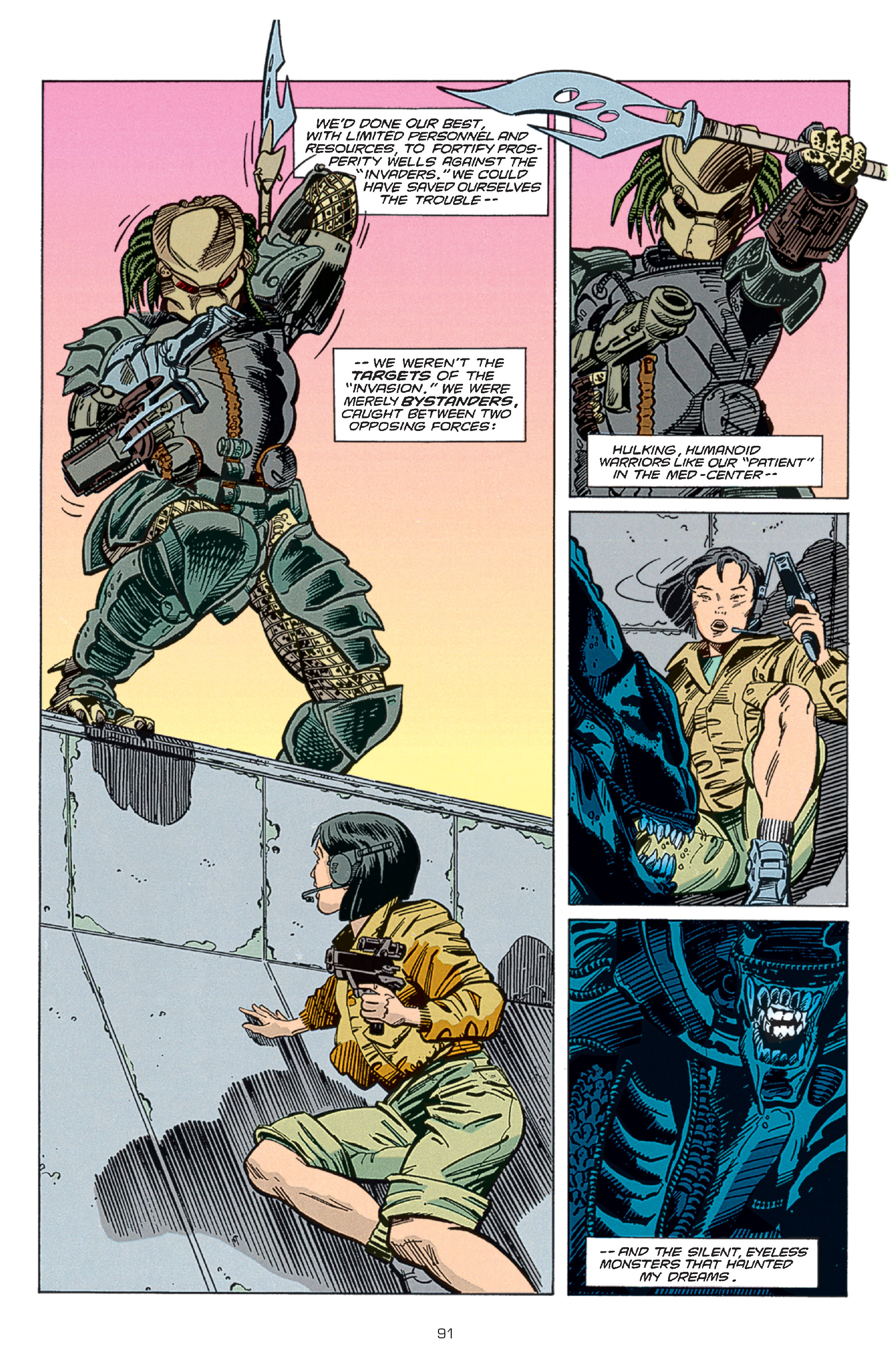 Read online Aliens vs. Predator: The Essential Comics comic -  Issue # TPB 1 (Part 1) - 93