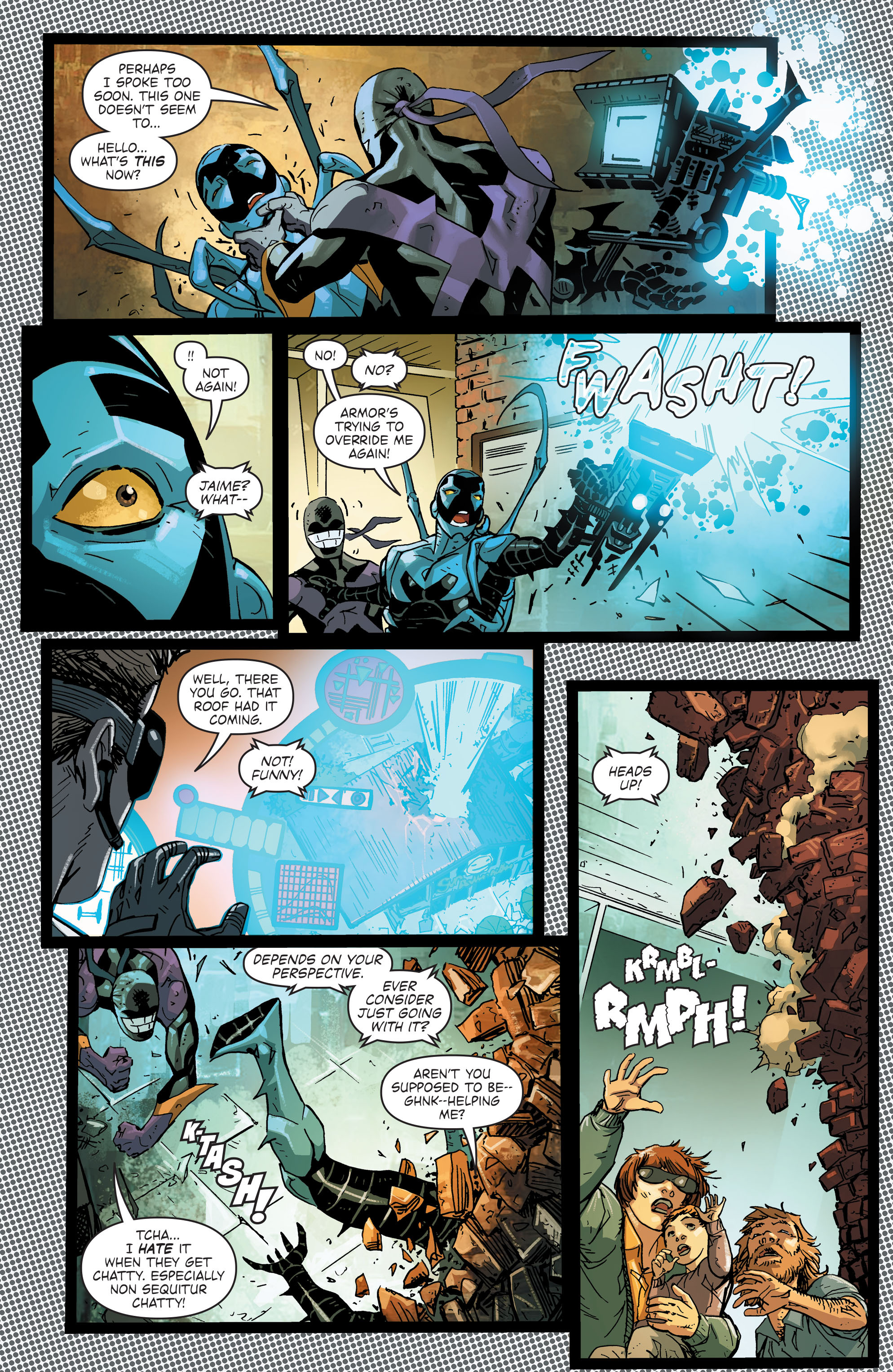 Read online Blue Beetle: Rebirth comic -  Issue # Full - 16