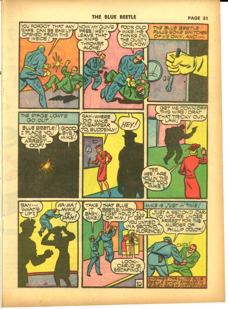 Read online The Blue Beetle comic -  Issue #9 - 33