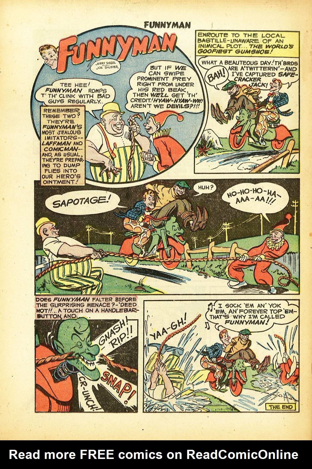 Read online Funnyman comic -  Issue #3 - 34